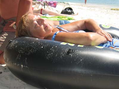 Dagje strand, Gootje erg bedankt